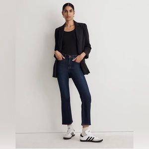 Madewell Curvy Cali Demi-Boot Jeans in Larkspur Wash